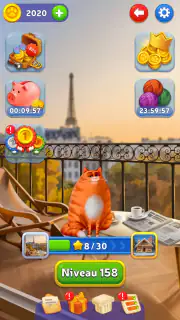 Kitty Scramble: Woord Stapels screenshot 6