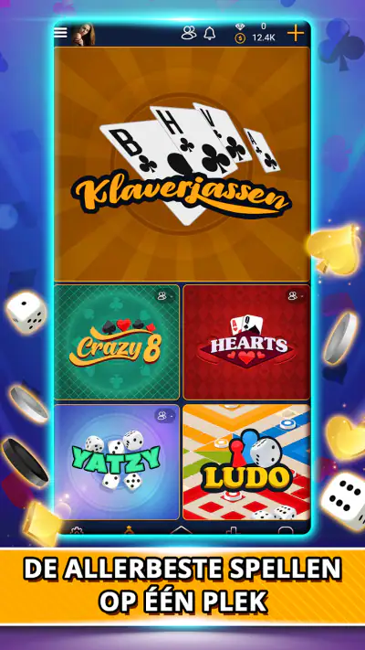 Klaverjassen Kaartspel Online screenshot 1
