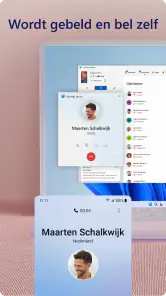 Koppelen met Windows screenshot