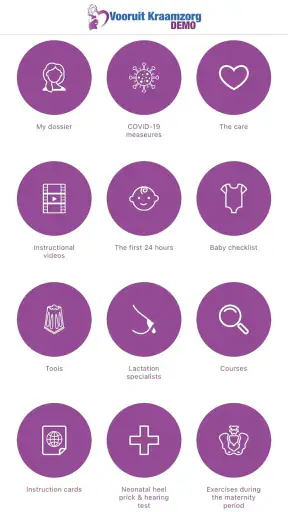 Kraamzorg App screenshot 1