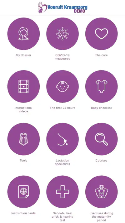 Kraamzorg App screenshot 1