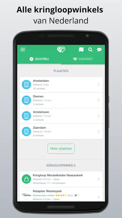 Kringloop App screenshot 1