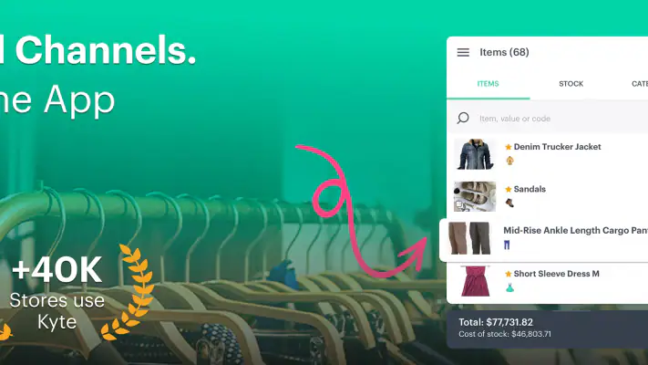 Kyte: POS System and Inventory screenshot 1
