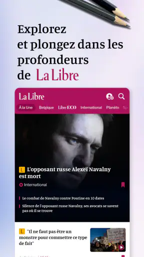 La Libre screenshot 1