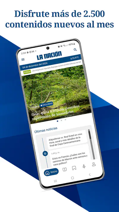 La Nación Costa Rica screenshot 1