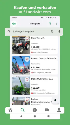 Landwirt.com Traktor Markt screenshot 1