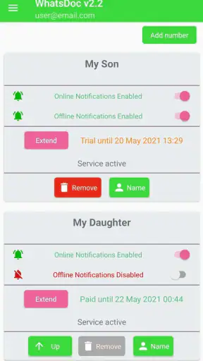 LastSeenOn - Online Tracker screenshot 1