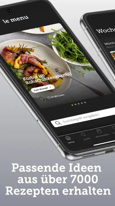 le menu screenshot 1