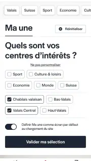 Le Nouvelliste screenshot 2