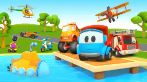 Leo 2: Puzzles & Cars for Kids screenshot 1