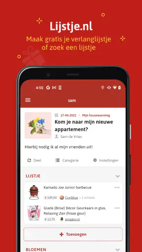 Lijstje.nl screenshot 1