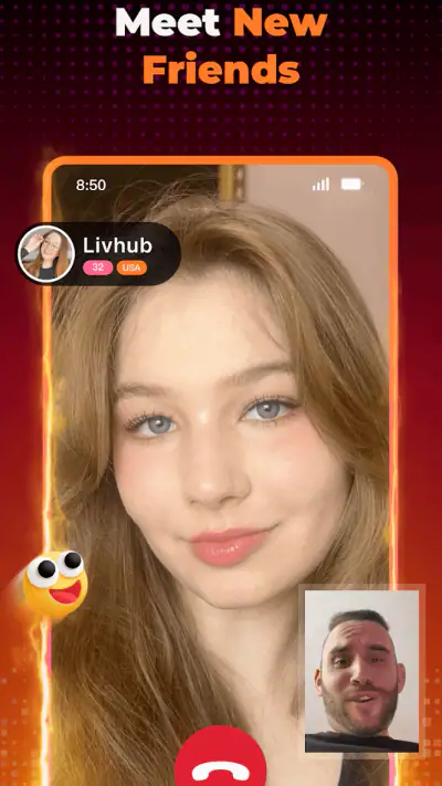 LivHub - Video Chat Online screenshot 1