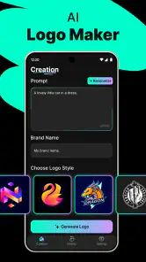 Logo Maker - AI Kunstontwerp screenshot