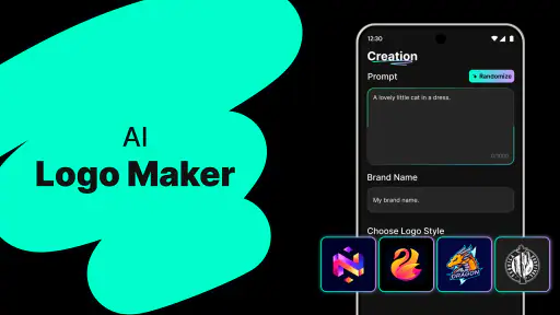 Logo Maker - AI Kunstontwerp screenshot