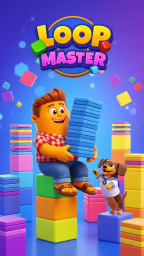 Loop Master: Kleuren sorteren screenshot 1