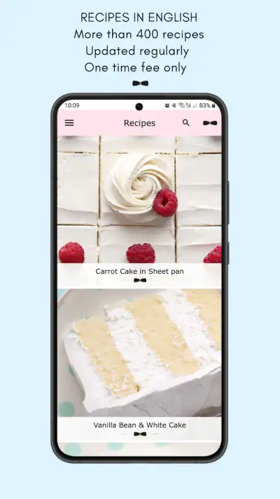 Love, Manuela The Baking APP screenshot 1