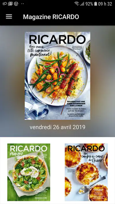 Magazine RICARDO screenshot 1