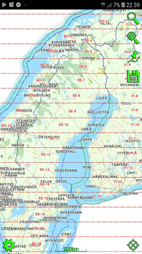 Mapitare Maasto- ja Merikartta screenshot 1