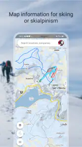 Mapy.com: Offline hiking maps screenshot
