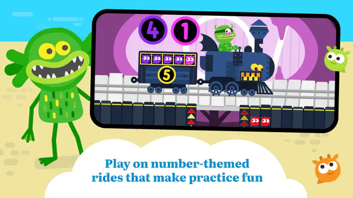 Maths: Teach Monster Numbers screenshot 1