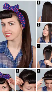 Meisjeskapsel stap voor stap screenshot 3