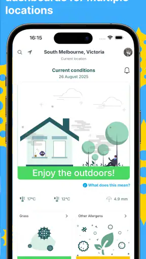 Melbourne Pollen Count screenshot 1