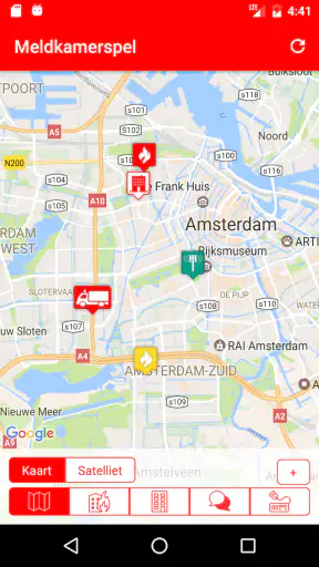 Meldkamerspel screenshot 1