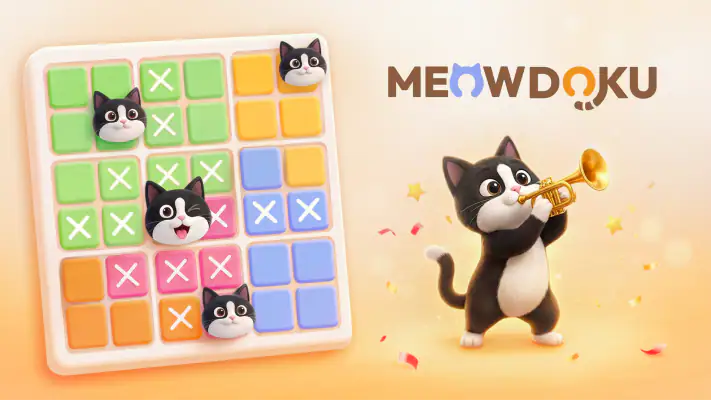Meowdoku: Breinpuzzels screenshot 1