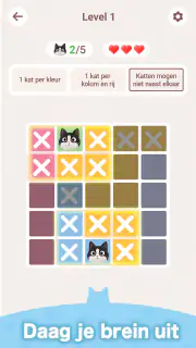 Meowdoku: Breinpuzzels screenshot 4