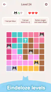 Meowdoku: Breinpuzzels screenshot 6