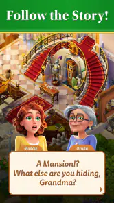 Merge Mansion: Puzzles & Story screenshot