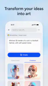 Microsoft Bing Search screenshot