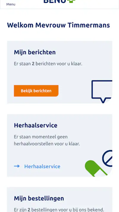 Mijn BENU screenshot 1