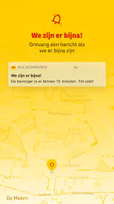Mijn DHL screenshot