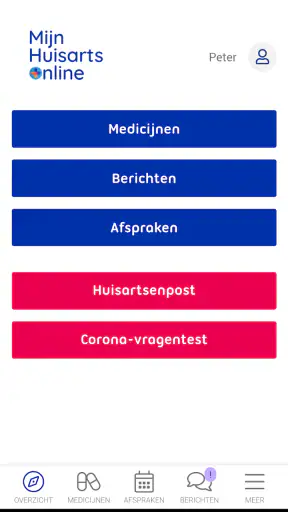 Mijn Huisarts online screenshot 1