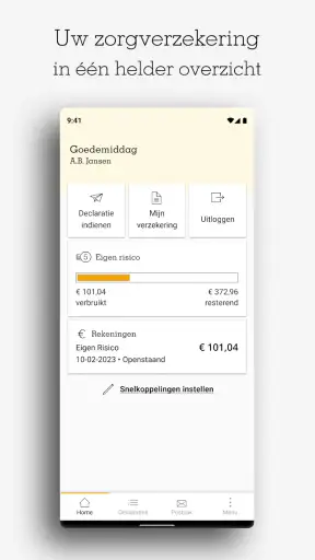 Mijn zorg van a.s.r. screenshot 1