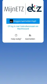 MijnETZ screenshot 1