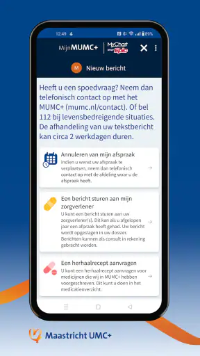 MijnMUMC+ screenshot 1