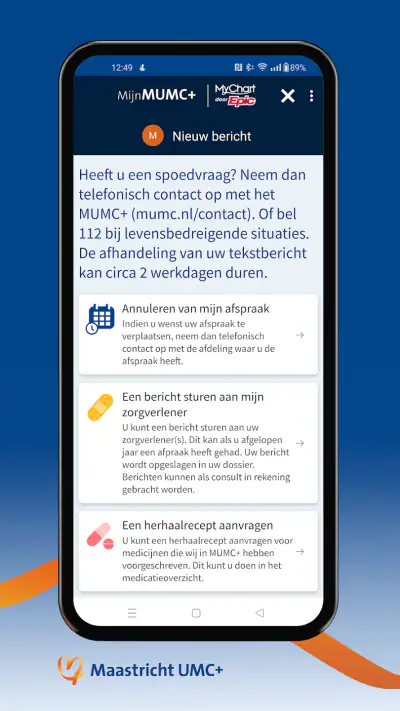 MijnMUMC+ screenshot 1