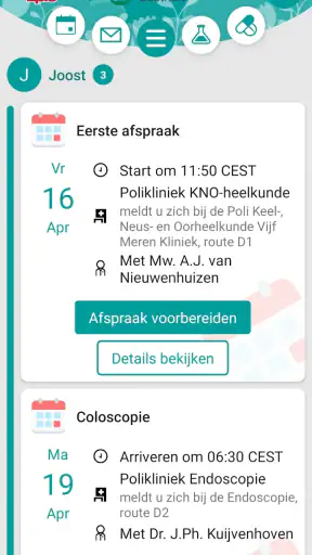 MijnSpaarneGasthuis screenshot 1