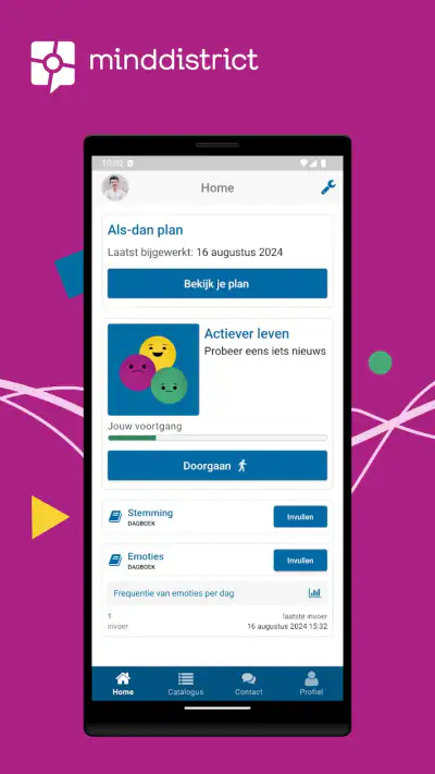 Minddistrict screenshot 1