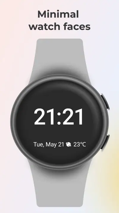 Minimalistische Wijzerplaten screenshot 1