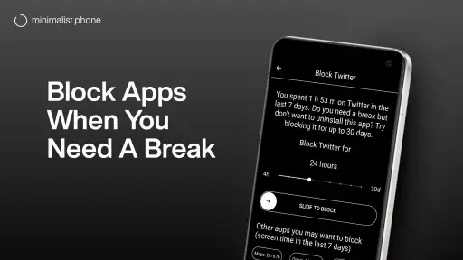 minimalist phone® - Launcher screenshot