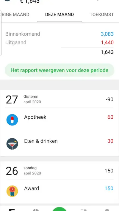 Money Lover - Kosten Tracker screenshot 1