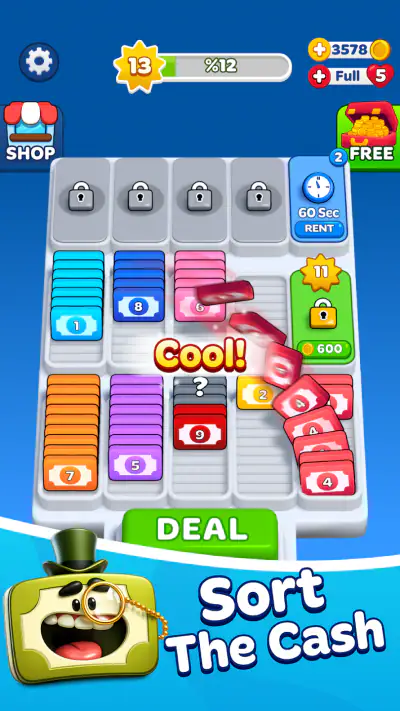 Money Sort screenshot 1