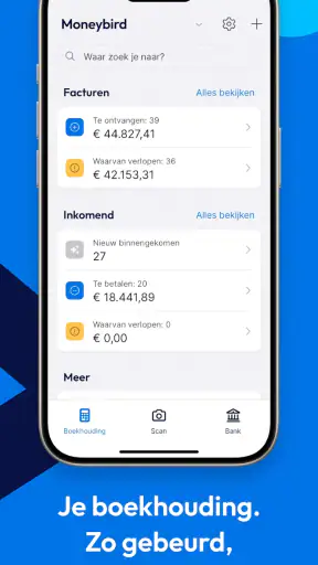 Moneybird - Online boekhouden screenshot 1