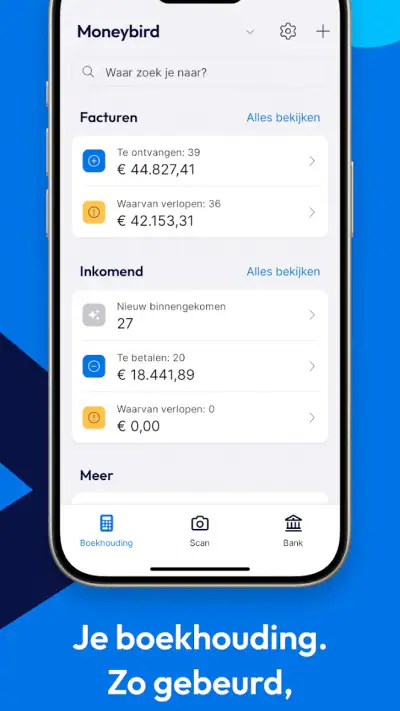 Moneybird - Online boekhouden screenshot 1