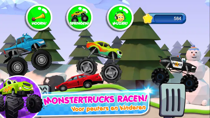 Monster Trucks voor kinderen 2 screenshot 1