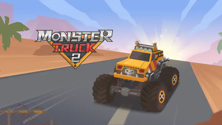 Monstertruck Racespel Kids screenshot 1