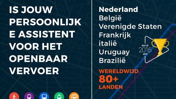 Moovit: info over trein & bus screenshot 1